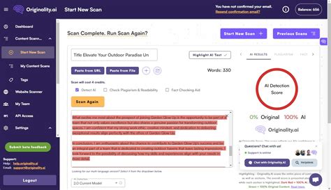 Scribbr AI Detector Review - Can It Detect AI Generated Content – Originality.AI