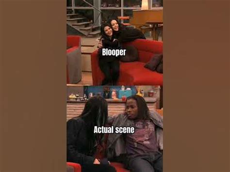 victorious bloopers vs actual scene - YouTube