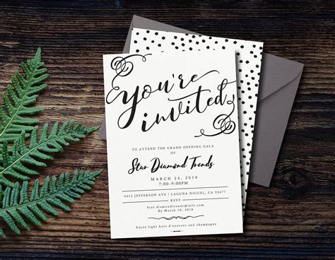 Invitation Caption For Event / CdotLove Design { by Kristin Clove ...