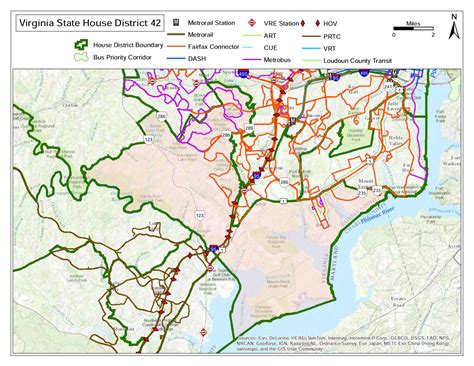 Map Of Northern Virginia Suburbs | Virginia Map