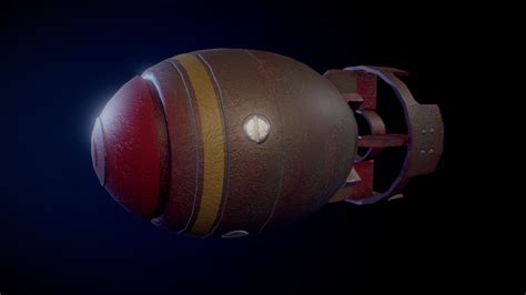 Fallout Mini Nuke - 3D model by jessicaluiten [a59591f] - Sketchfab