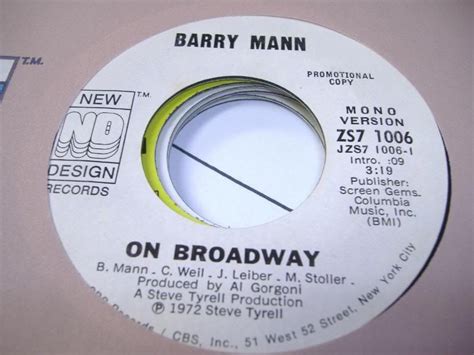 Barry Mann Records, LPs, Vinyl and CDs - MusicStack