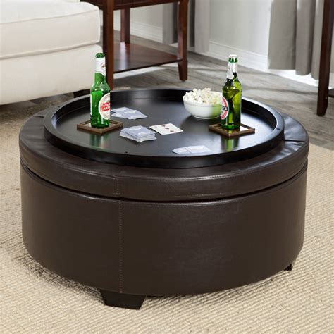 Round Ottoman Coffee Table - Ideas on Foter