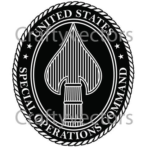 Army Special Operations Command Emblem Vector File - Etsy