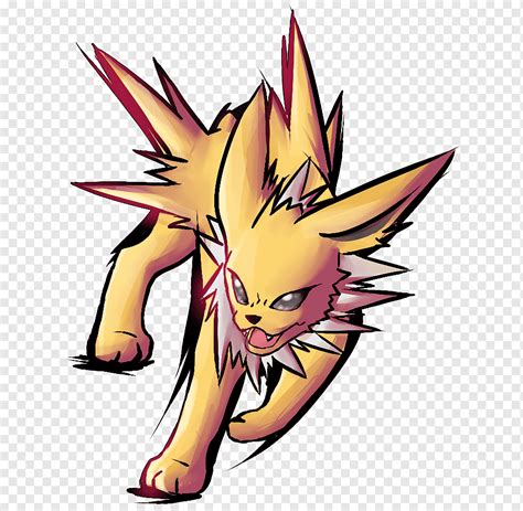 Jolteon Drawing Pokémon Fan art, Jolteon, mammal, carnivoran, vertebrate png | PNGWing