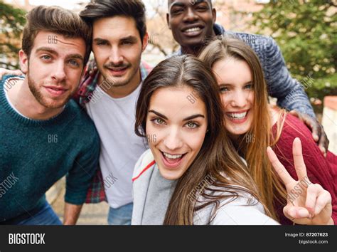 Group Friends Having Image & Photo (Free Trial) | Bigstock