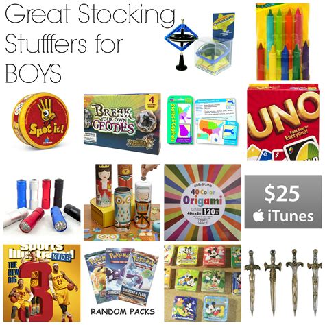 Great Stocking Stuffers for Boys! - Brooke Romney Writes