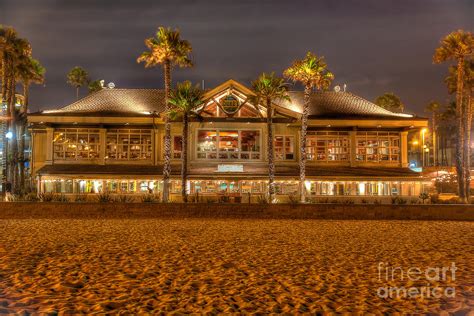 Duke's Restaurant Huntington Beach - Back Photograph by Jim Carrell