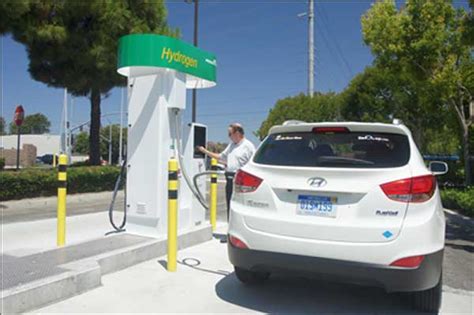 Hydrogen fueling stations produce electricity, heat, and hydrogen fuel ...