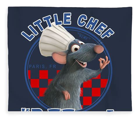 Disney Pixar Ratatouille Remy Little Chef Graphic Fleece Blanket by ...