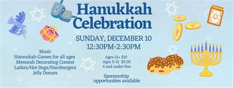 Hanukkah Celebration 2023 - Form - Temple Beth El of Fort Myers