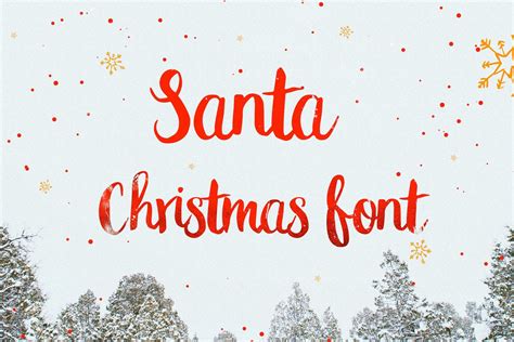 Santa Extended Christmas Font It was made by the artist Ieva and ...