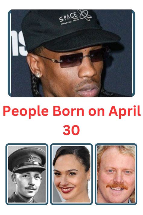 People Born On April 30 - Famous Names, Birth Year and Place - Astrologyview