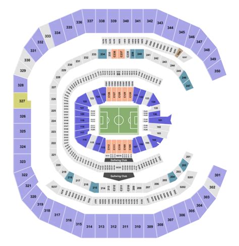 Mercedes Benz Stadium Seating Chart + Section, Row & Seat Number Info