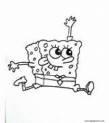 Sponge Bob 4 Coloring Pages  Spongebob sketch template