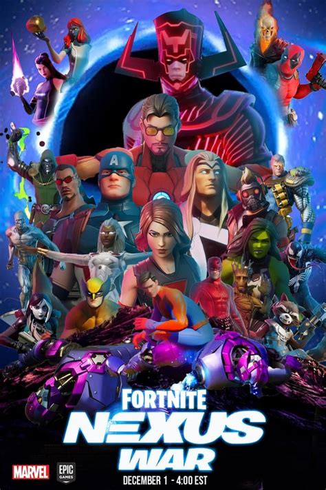 FORTNITE NEXUS WAR | I made a recreation of the Infinity War poster in ...