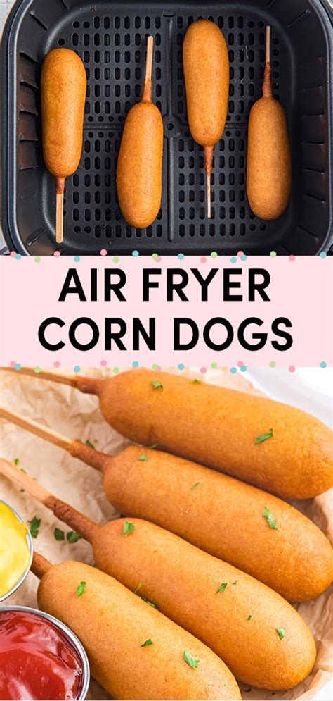 Air Fryer Corn Dogs – Deliciously Sprinkled