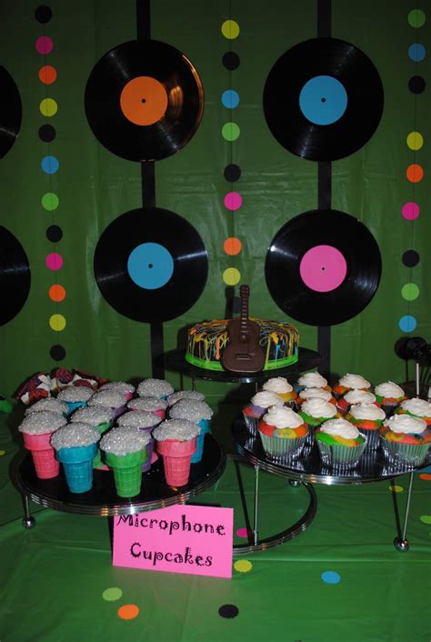 Rock n Roll Birthday Party Ideas | Photo 24 of 27 | Catch My Party