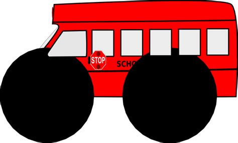 Red Bus School Clip Art at Clker.com - vector clip art online, royalty ...