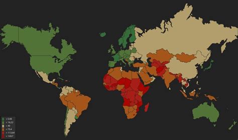 CIA World Factbook Data In Interactive Format