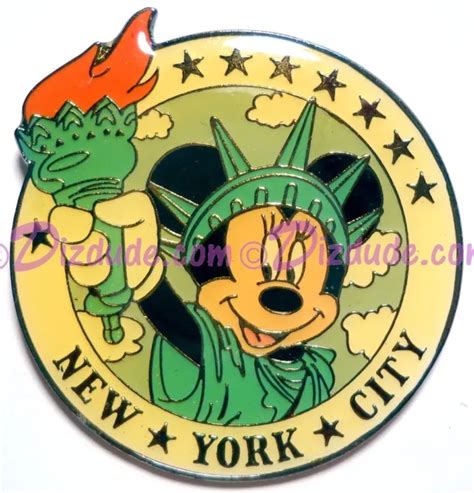 DISNEY GALLERY NEW York City Minnie Mouse as the Statue of Liberty - Pin 11177 $5.95 - PicClick