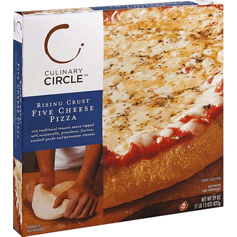 Culinary Circle Pizza, Rising Crust, Five Cheese | Cheese | Service ...