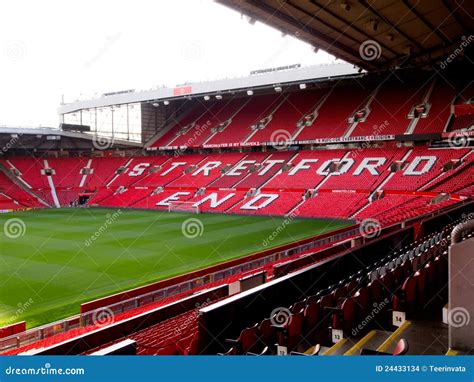 The Stretford End Of Old Trafford Stadium Editorial Stock Image - Image: 24433134