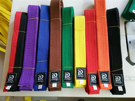 New Cheap Martial Arts/karate/taekwondo Belt Colors - Buy Taekwondo ...