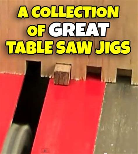 A Collection Of Table Saw Jig Videos | Table saw jigs, Diy table saw, Table saw sled