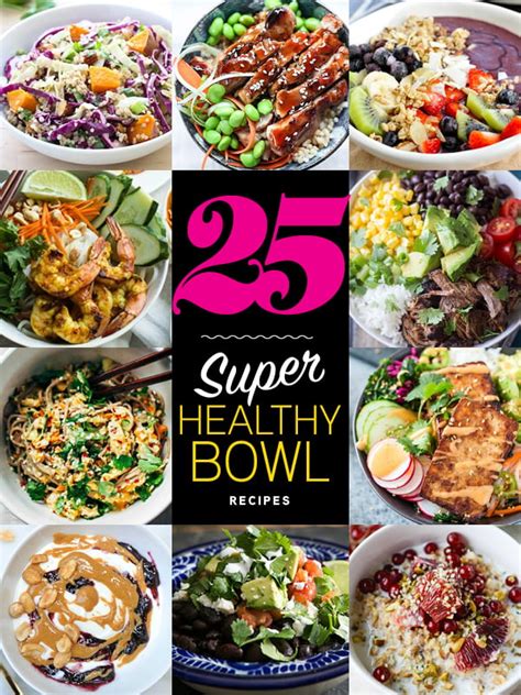 25 Super Healthy Bowl Recipes - foodiecrush