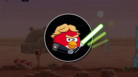 Luke skywalker jedi bird angry birds Star Wars HD - YouTube