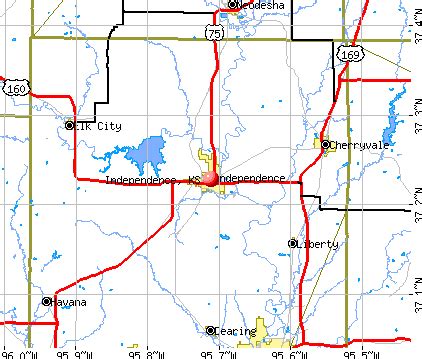 Independence, Kansas (KS 67301) profile: population, maps, real estate, averages, homes ...