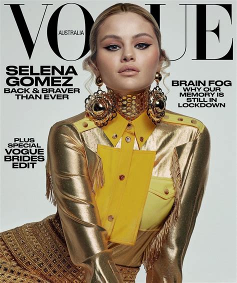 SELENA GOMEZ in Vogue Magazine, Australia July 2021 – HawtCelebs