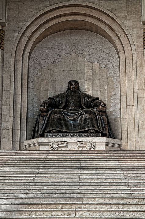 Genghis Khan statue in Ulan Baatar, Mongolia | Mongolia, Genghis khan ...