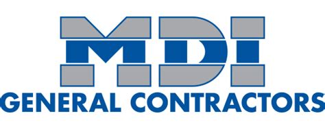 MDI General Contractors | logo-MDI-Dark