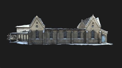 Church Exterior, St. George by the Grange - 3D model by Ha-rhim Choi (@krevitz) [7ee17ea ...