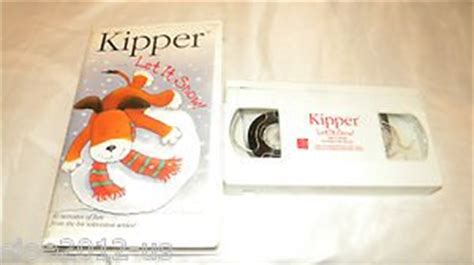 Kipper Let It Snow! VHS 5 Epidodes 50 Minutes