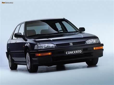 Honda Concerto technical specifications and fuel economy