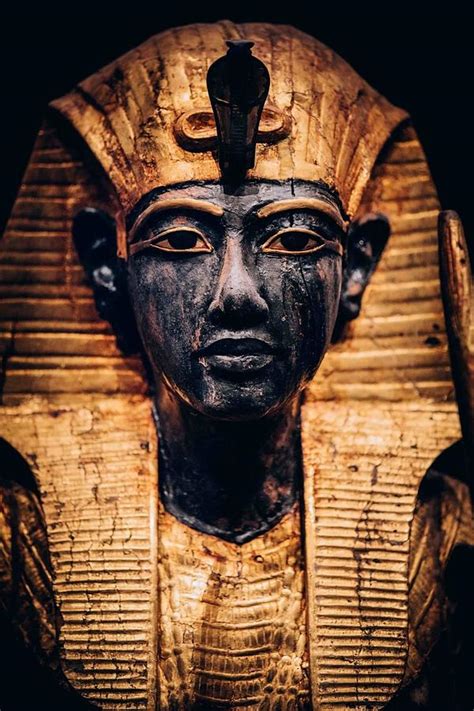 King Tutankhamun Face, Ancient Kemet Digital Art by Marie Jean ...