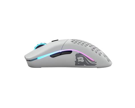 Glorious Model O- Wireless Gaming Mouse - White - MaxGaming.com