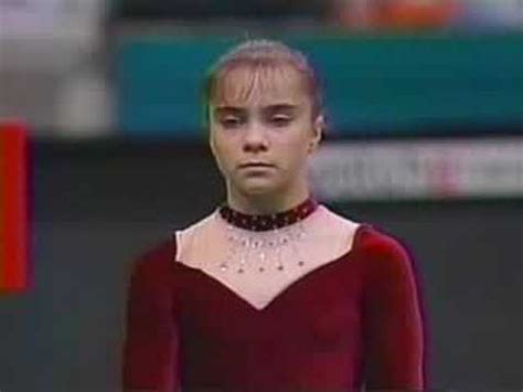 Lilia Podkopayeva - 1996 Atlanta Olympic - VT (3) - YouTube