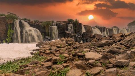 14 falls in Thika Kenya stock image. Image of rock, scenic - 247605729