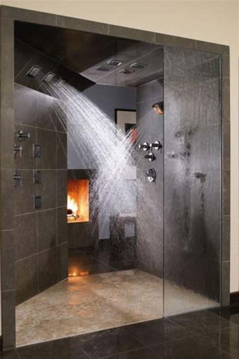 20 bathroom designs with waterfall shower