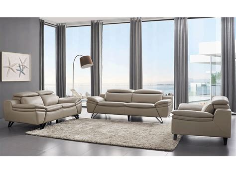 Modern Leather Sofa Sets | Baci Living Room