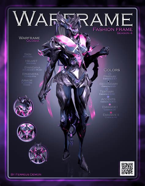 Octavia [fashion frame] : r/WarframeRunway