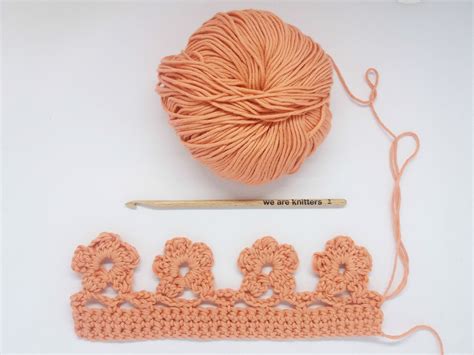 How to crochet a flower border - The Blog - US/UK | Haakranden, Bloemenrand, Haken