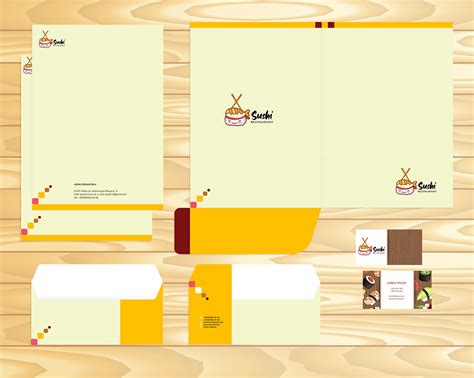 Sushi resturant logo design on Behance