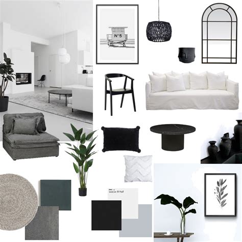 Interior Design Minimalist Mood Board Moodboard Colores Boards Nórdico ...