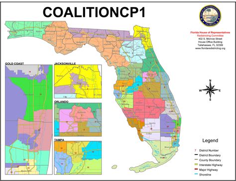 Congressional District Map Florida | Zip Code Map