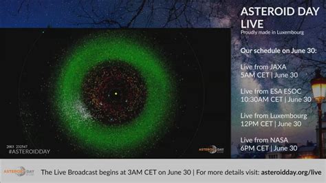 Asteroid Day Live Stream - YouTube